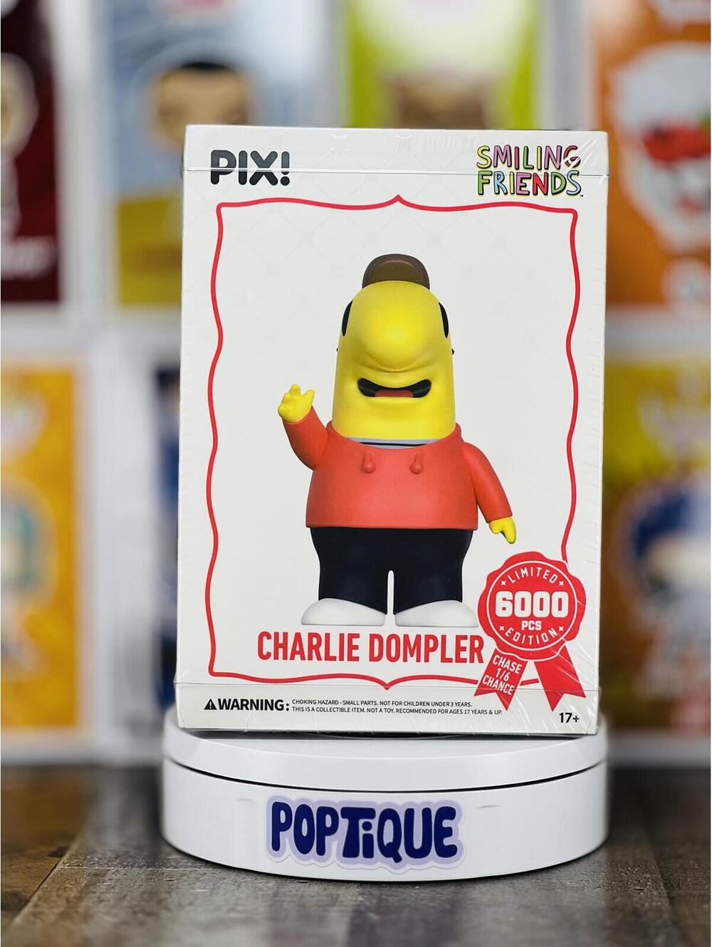 Smiling Friends Charlie Dompler Pix! Vinyl Figure